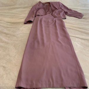 Karen Miller Lavender Two Piece MOB Formal Dress Size 8